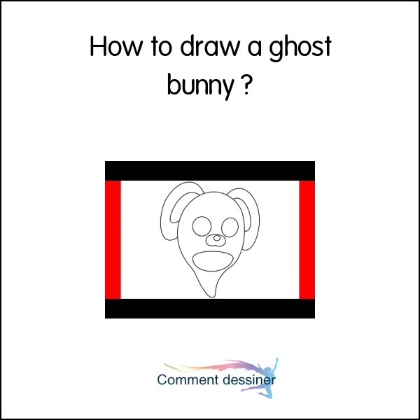How to draw a ghost bunny